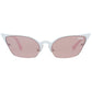 Victoria's Secret White Metal Sunglasses