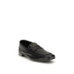 Prada Black Calf Leather Bos Taurus Slip-On Loafers