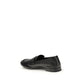 Prada Black Calf Leather Bos Taurus Slip-On Loafers