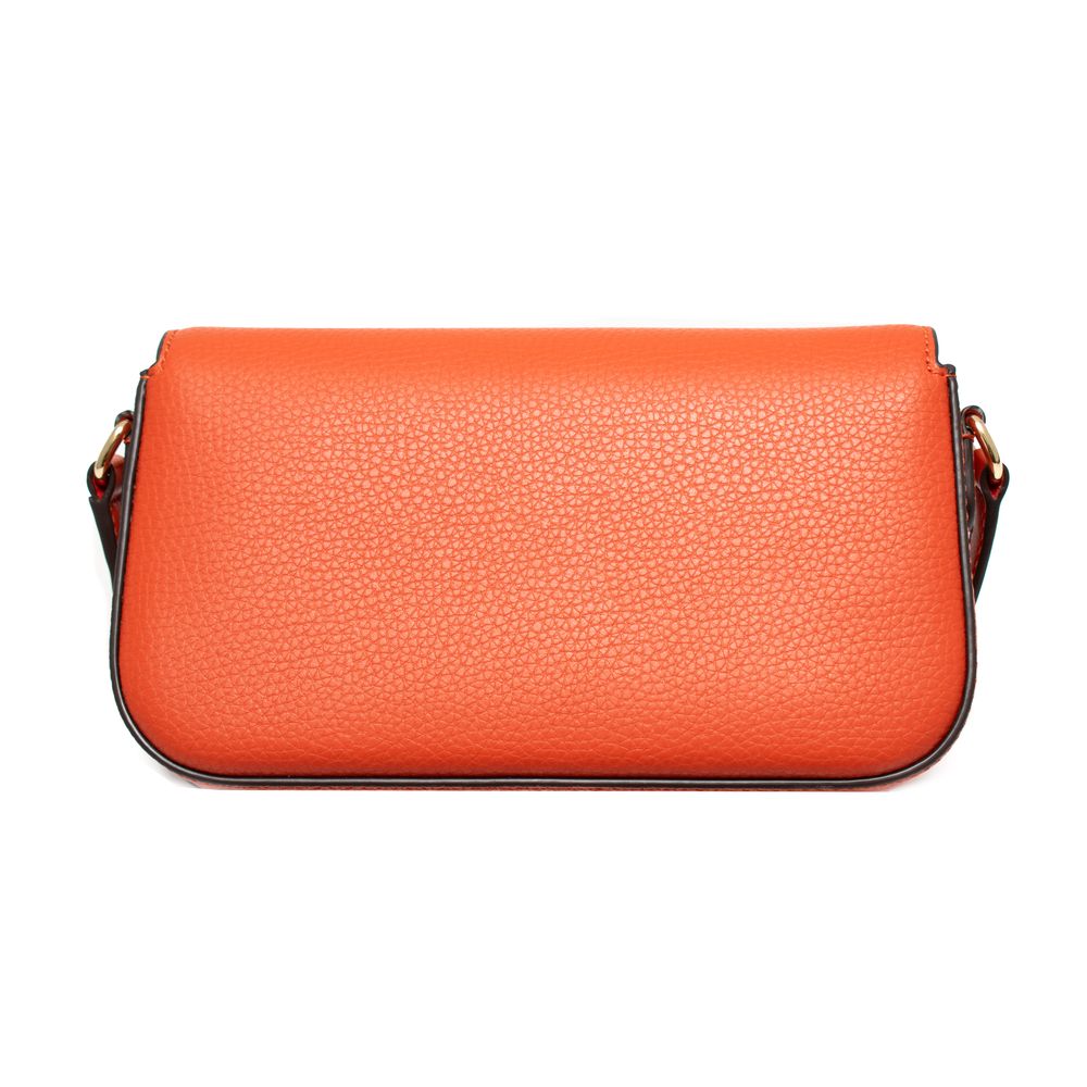 Michael Kors Orange Leather Crossbody Bag
