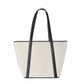 Michael Kors White Canvas Tote Bag