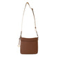 Michael Kors Brown Canvas Crossbody Bag