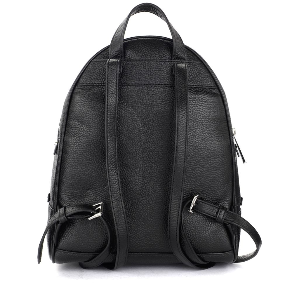 Michael Kors Black Leather Backpack