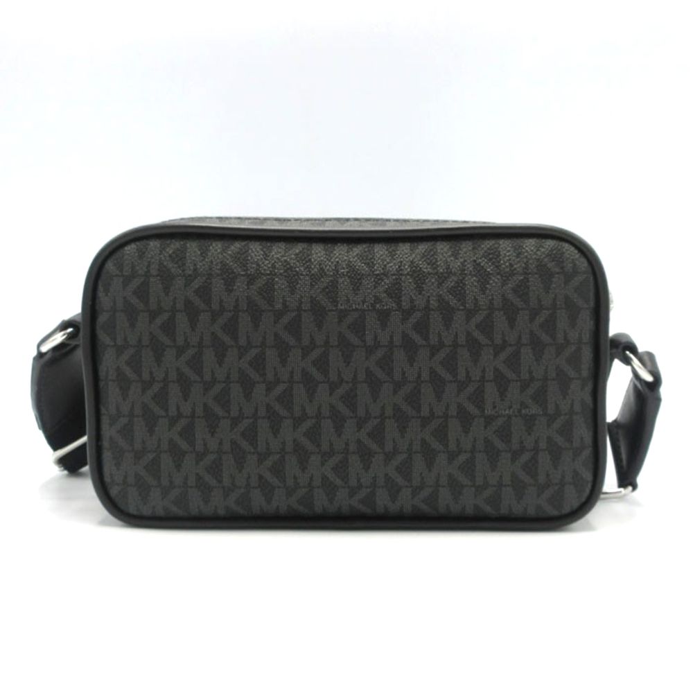 Michael Kors Black Canvas Crossbody Bag