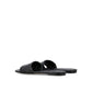 Bottega Veneta Black Lamb Leather Mules