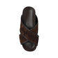 Bottega Veneta Brown Lamb Leather Flat Sandals