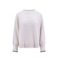 Brunello Cucinelli White Cashmere Cashmere Sweater