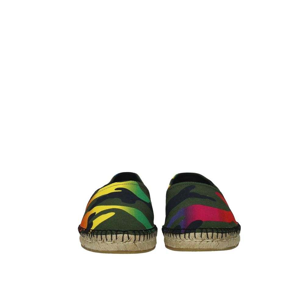 Valentino Garavani Bicolor Canvas Espadrilles