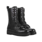 Valentino Garavani Black Calfskin Lace-Up Boots