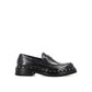 Valentino Garavani Black Calfskin Platform Loafers