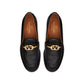 Valentino Garavani Black Calfskin Slip-On Loafers