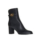Valentino Garavani Black Calfskin Ankle Boots