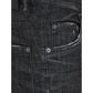 Dsquared² Black Cotton Slim Fit Jeans