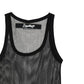 Dsquared² Black Cotton Tank Tops