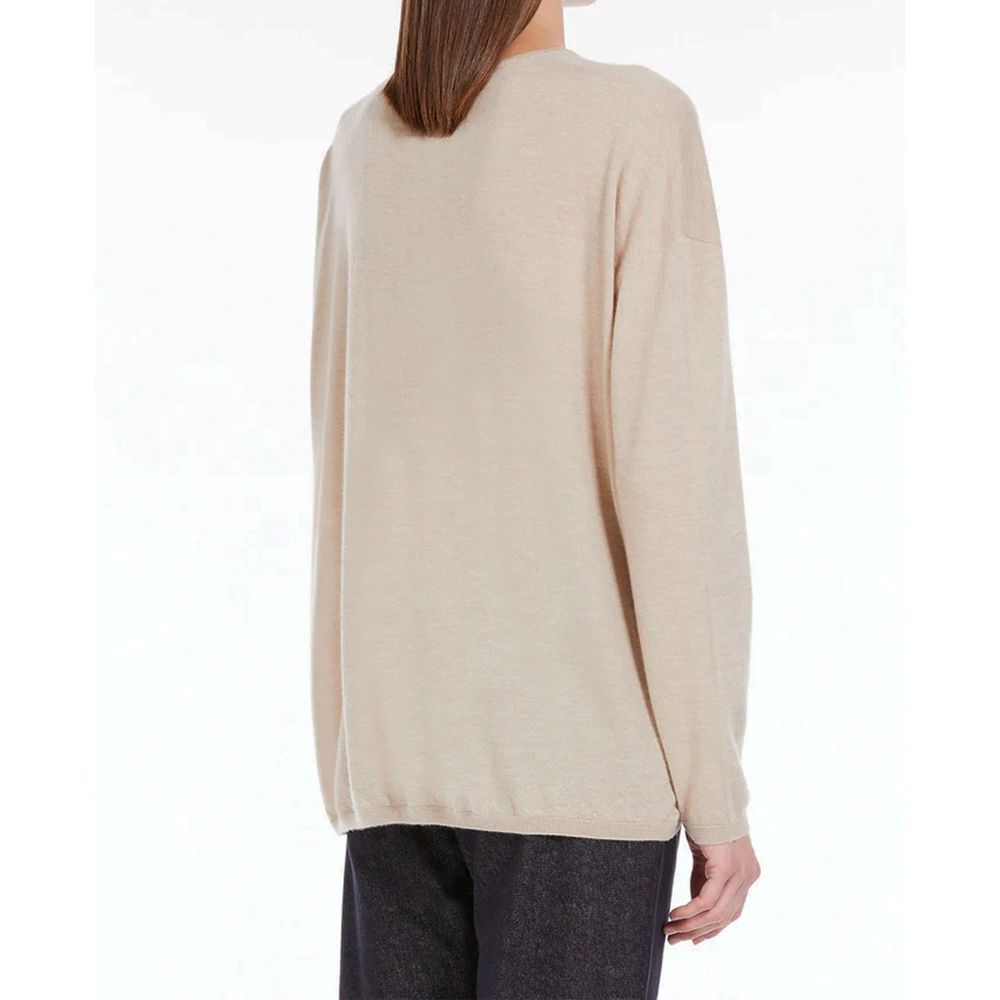 Max Mara Beige Cashmere Sweater