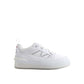 Moncler White Calfskin Low Top Sneakers