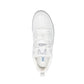 Moncler White Calfskin Low Top Sneakers