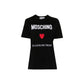 Moschino Couture Black Cotton T-Shirt