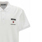 Moschino Couture White Cotton Polo Shirt