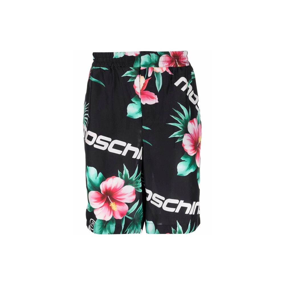 Moschino Couture Black Silk Shorts