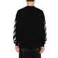 Off-White Black Cotton Sweatshirt