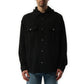 Palm Angels Black Denim Shirt