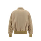Palm Angels Beige Polyamide Bomber