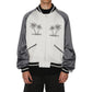 Palm Angels Gray Acetate Bomber