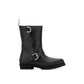 Stella McCartney Black Polyester Lace-Up Boots