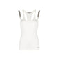 Stella McCartney White Cotton Tank Tops
