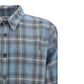 Ami Paris Blue Virgin Wool Pattern Shirt