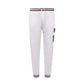 Dolce & Gabbana White Cotton Joggers (Workout Pants)
