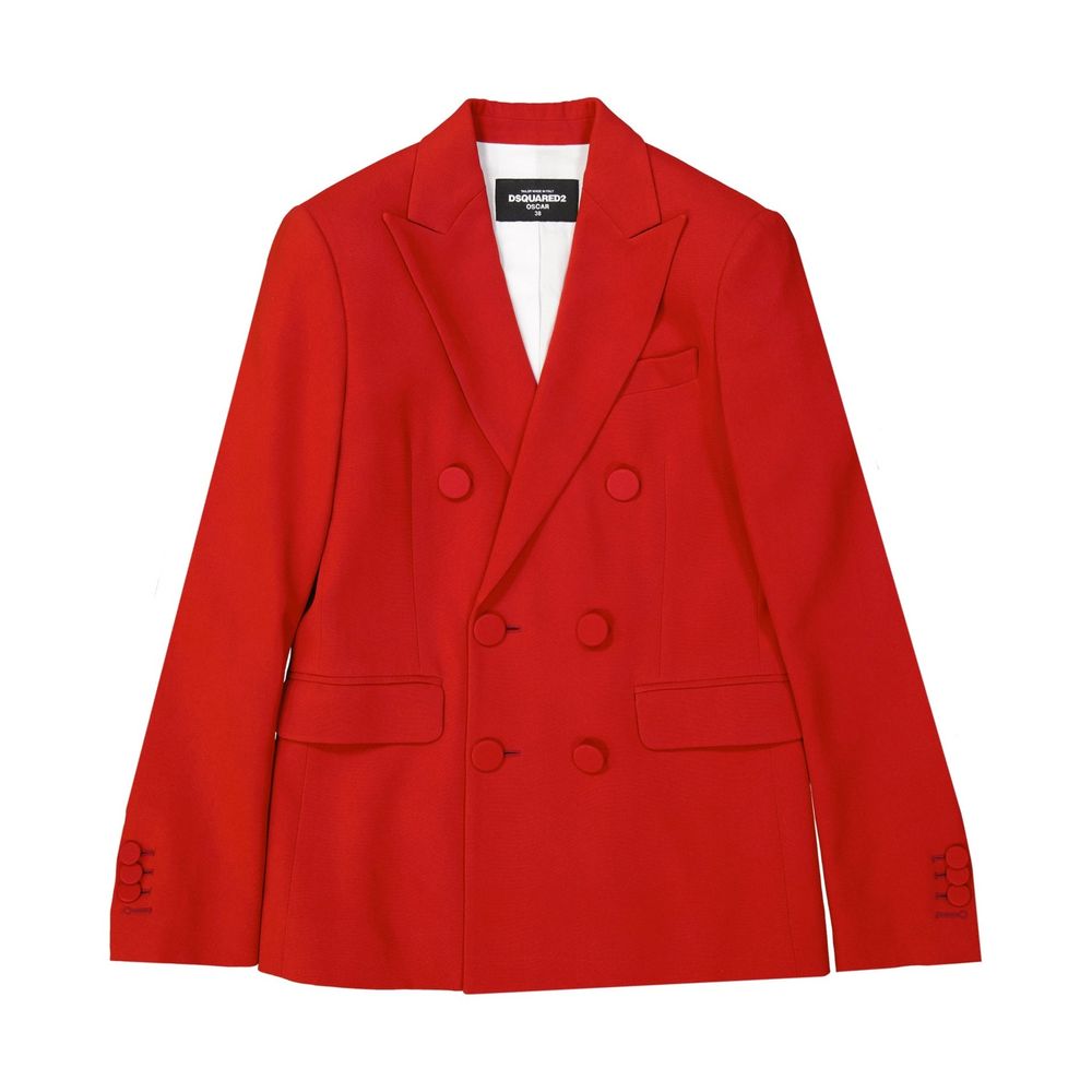 Dsquared² Multicolor Viscose Coat