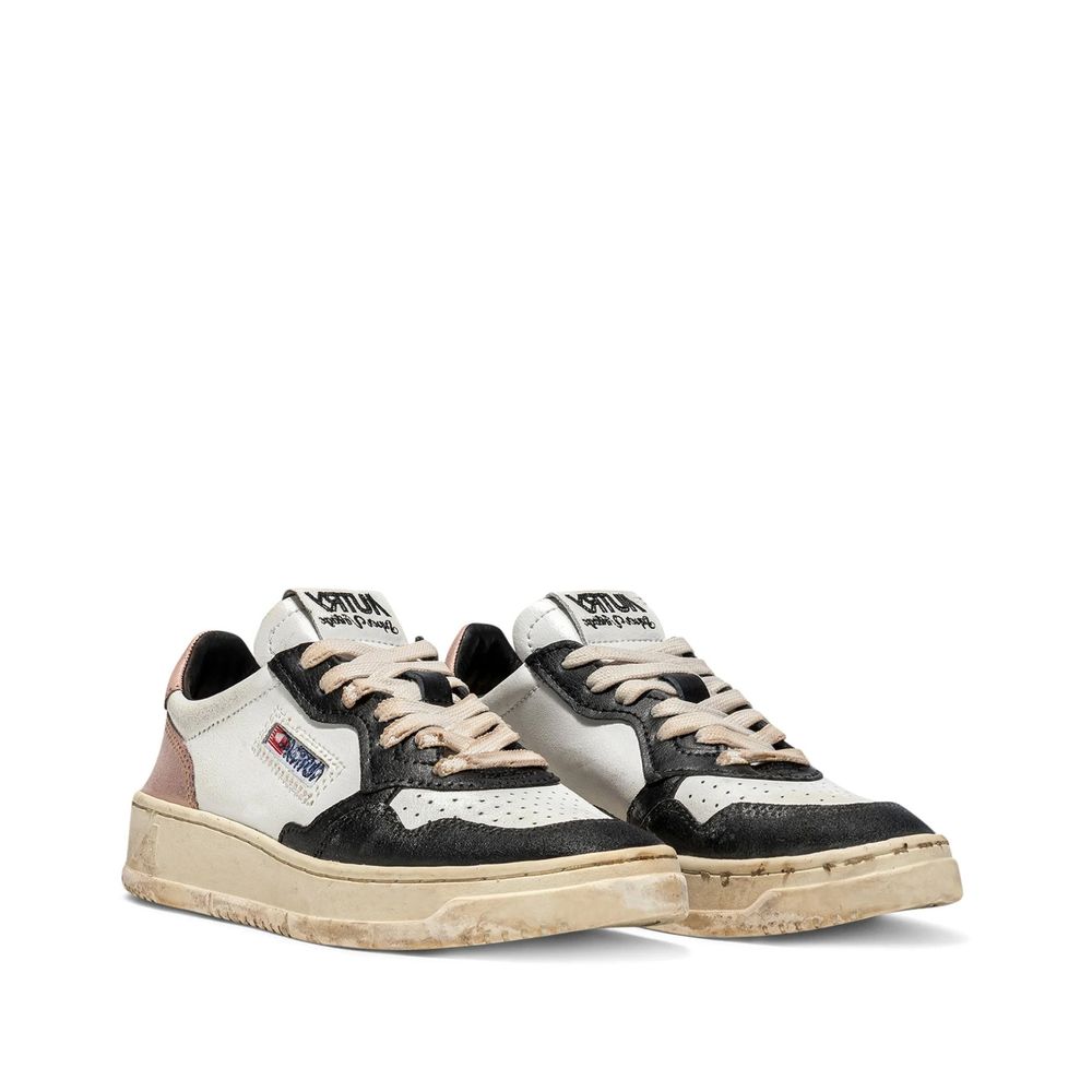 Autry White Leather Sneakers
