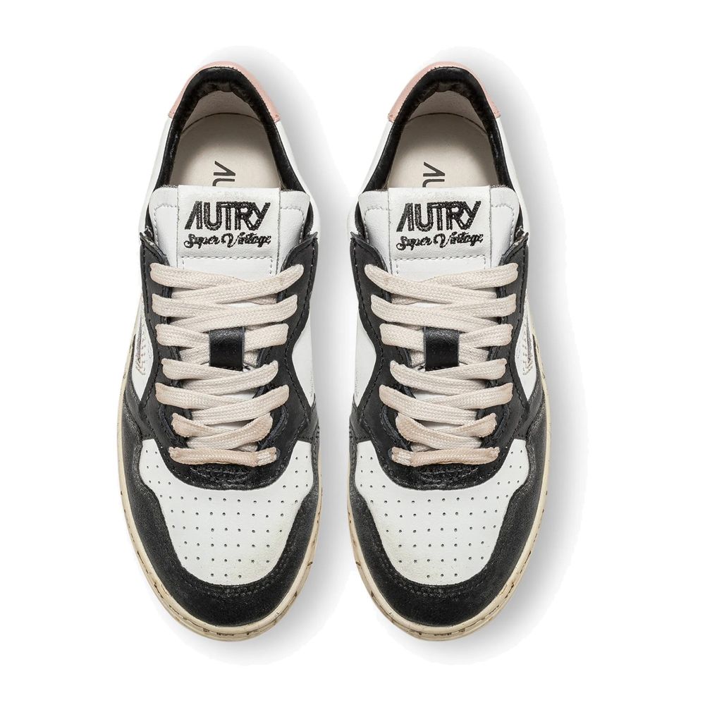 Autry White Leather Sneakers