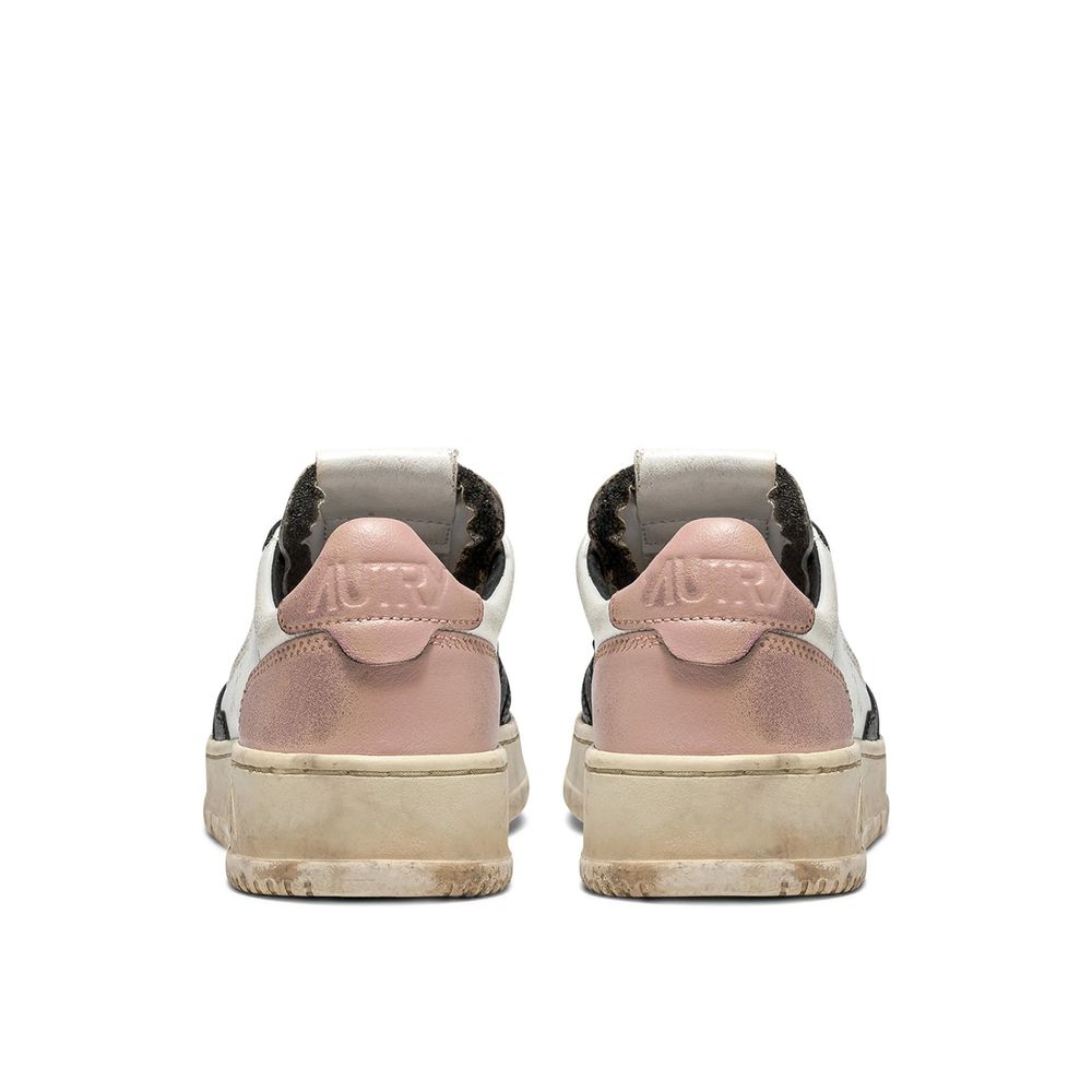 Autry White Leather Sneakers