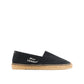 Saint Laurent Black Canvas Espadrilles