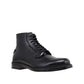 Prada Black Calfskin Lace-Up Boots