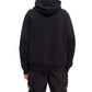 Balmain Black Cotton Sweatshirt