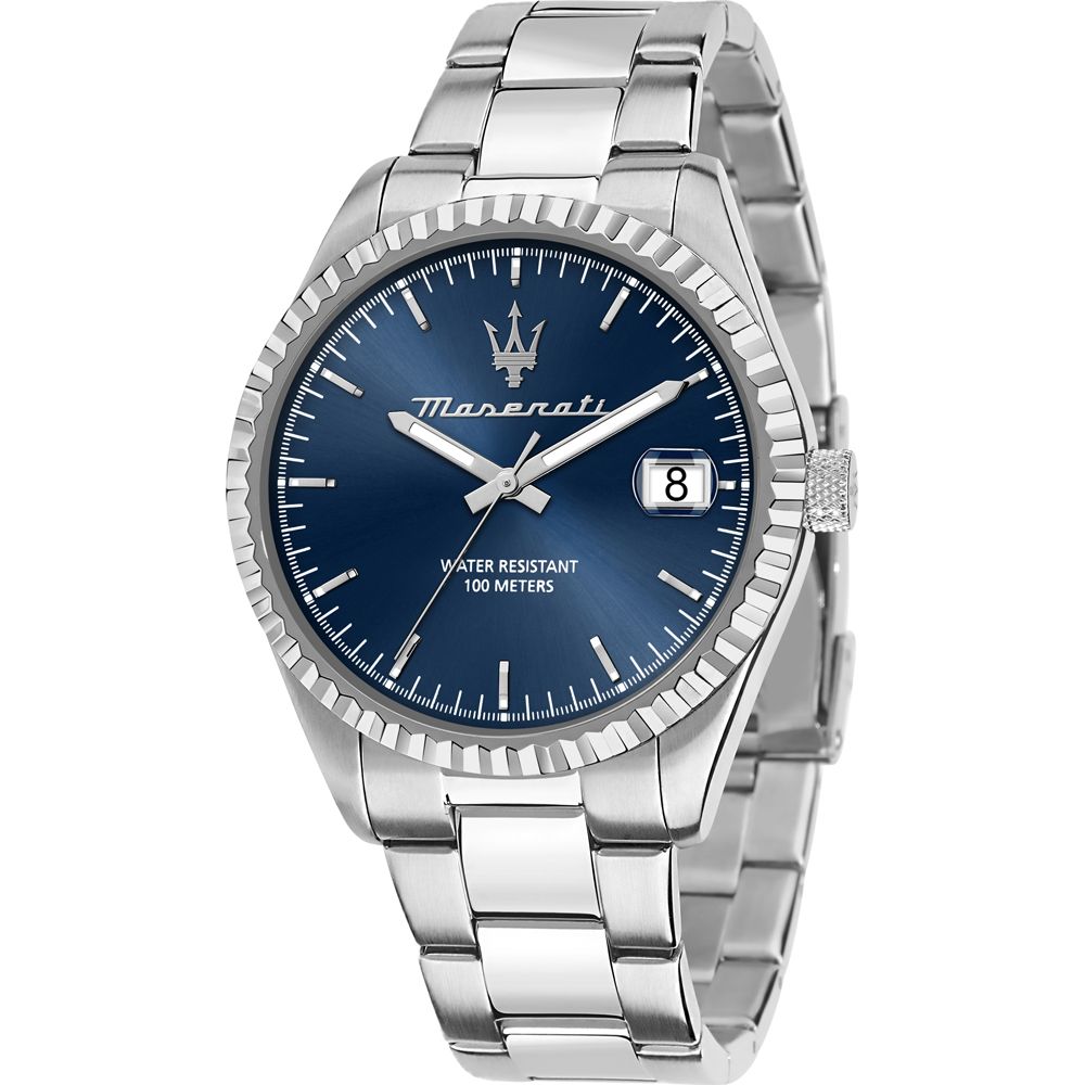 Maserati Blue Stainless Steel Dress Watch