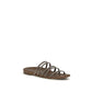 Pedro García Brown Calf Leather Bos Taurus Flip-Flop Sandals