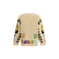Valentino Multicolor Wool Cardigan
