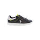 U.S. POLO ASSN. Black Polyester Low Top Sneakers
