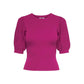 Jacqueline De Yong Fuchsia Viscose Sweatshirt