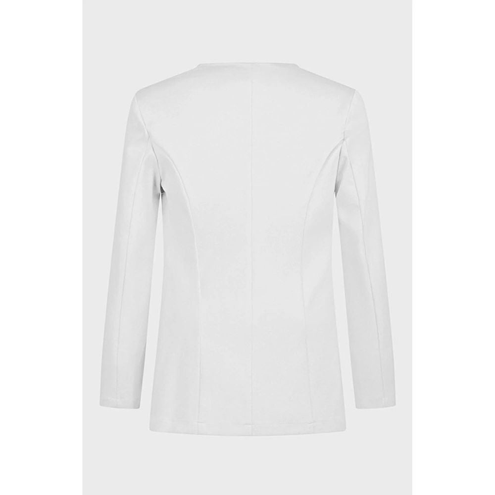 19V69 Italia White Viscose Blazer