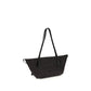 Balmain Black Raffia Shoulder Bag