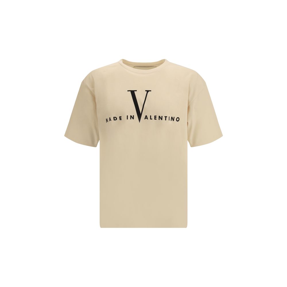 Valentino Beige Cotton T-Shirt