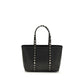 Valentino Garavani Black Calf Leather Bos Taurus Shoulder Bag
