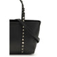 Valentino Garavani Black Calf Leather Bos Taurus Shoulder Bag
