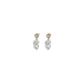 Magda Butrym Gold Pearl Earrings